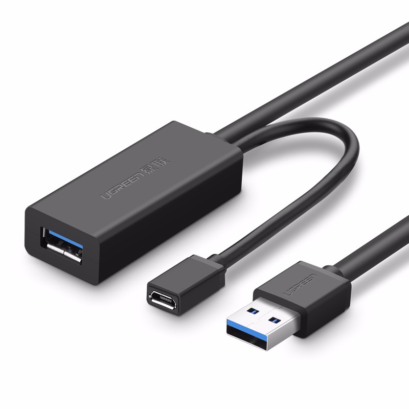 恒行6USB3.0延长线,带信号放大芯片