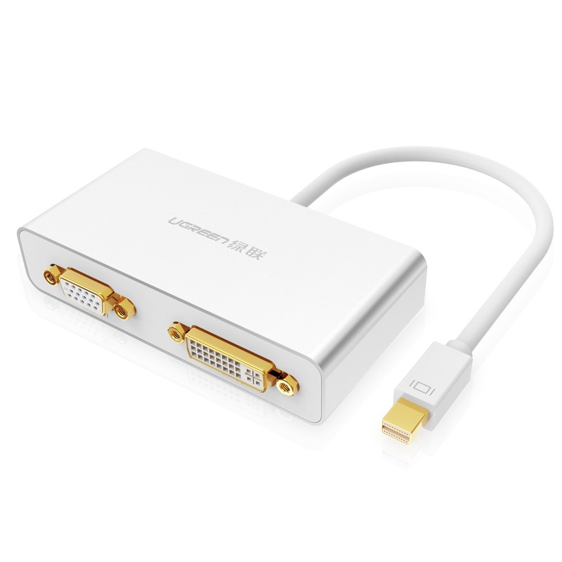 恒行6 苹果迷你mini DP转VGA HDMI DVI 转换器