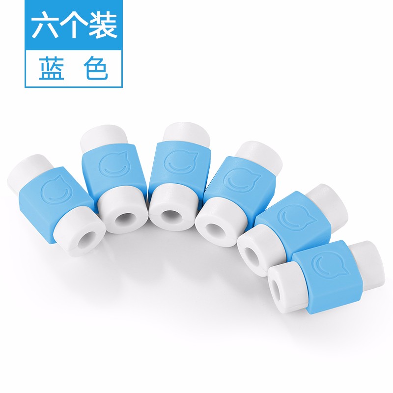 恒行6 苹果数据线防折断保护头iPhone6/7plus通用