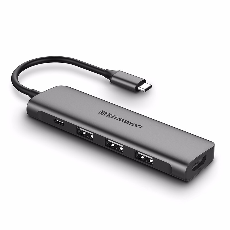 恒行6Type-C扩展坞，苹果笔记本Type-C转hdmi/vga华为mate10投屏通用