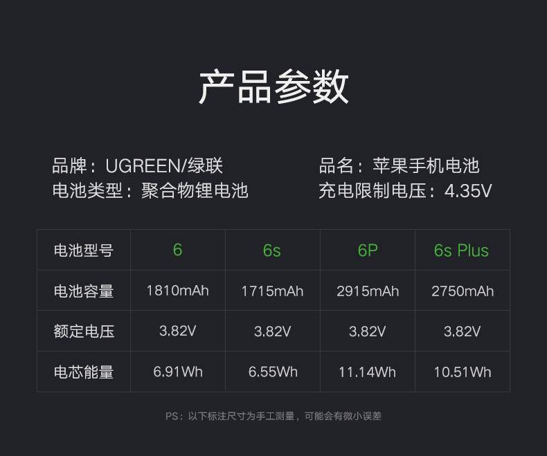 恒行6苹果6电池，正品iPhone6/6S/Plus原装标准电池