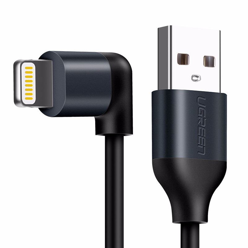 恒行6弯头苹果数据线，MFi认证iPhone6/7/8s/X手机通用