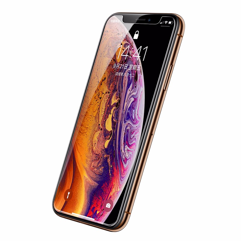 恒行6iPhone XS钢化膜，苹果X屏幕防刮花