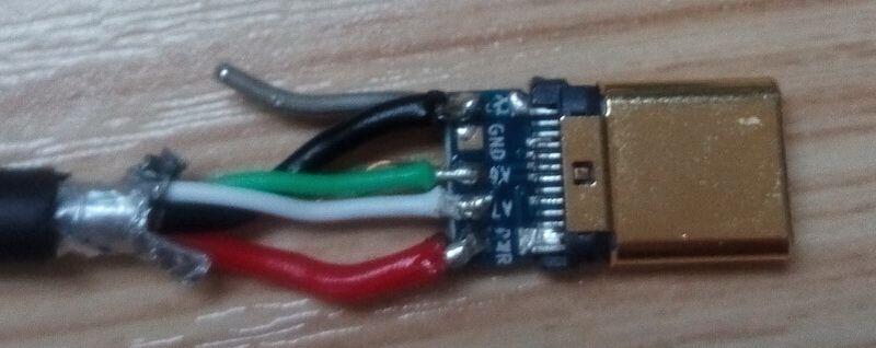 USB Type C接头拆解图