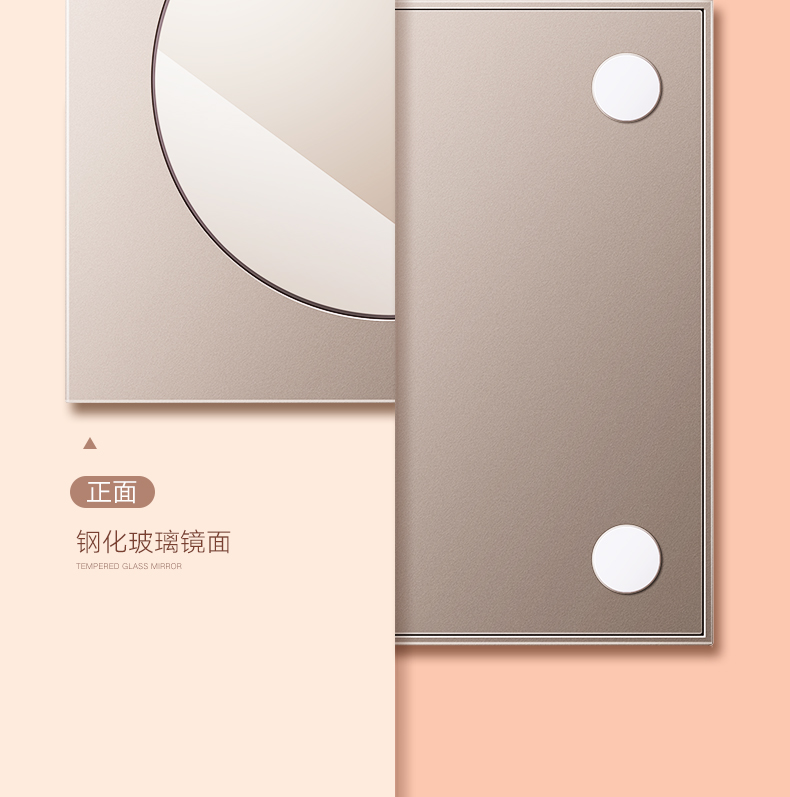 恒行6iPhone XS无线充电器 奢华款镜面无线充