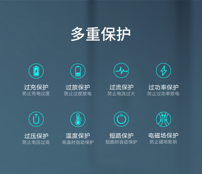 恒行6新款10000mAh无线充电宝