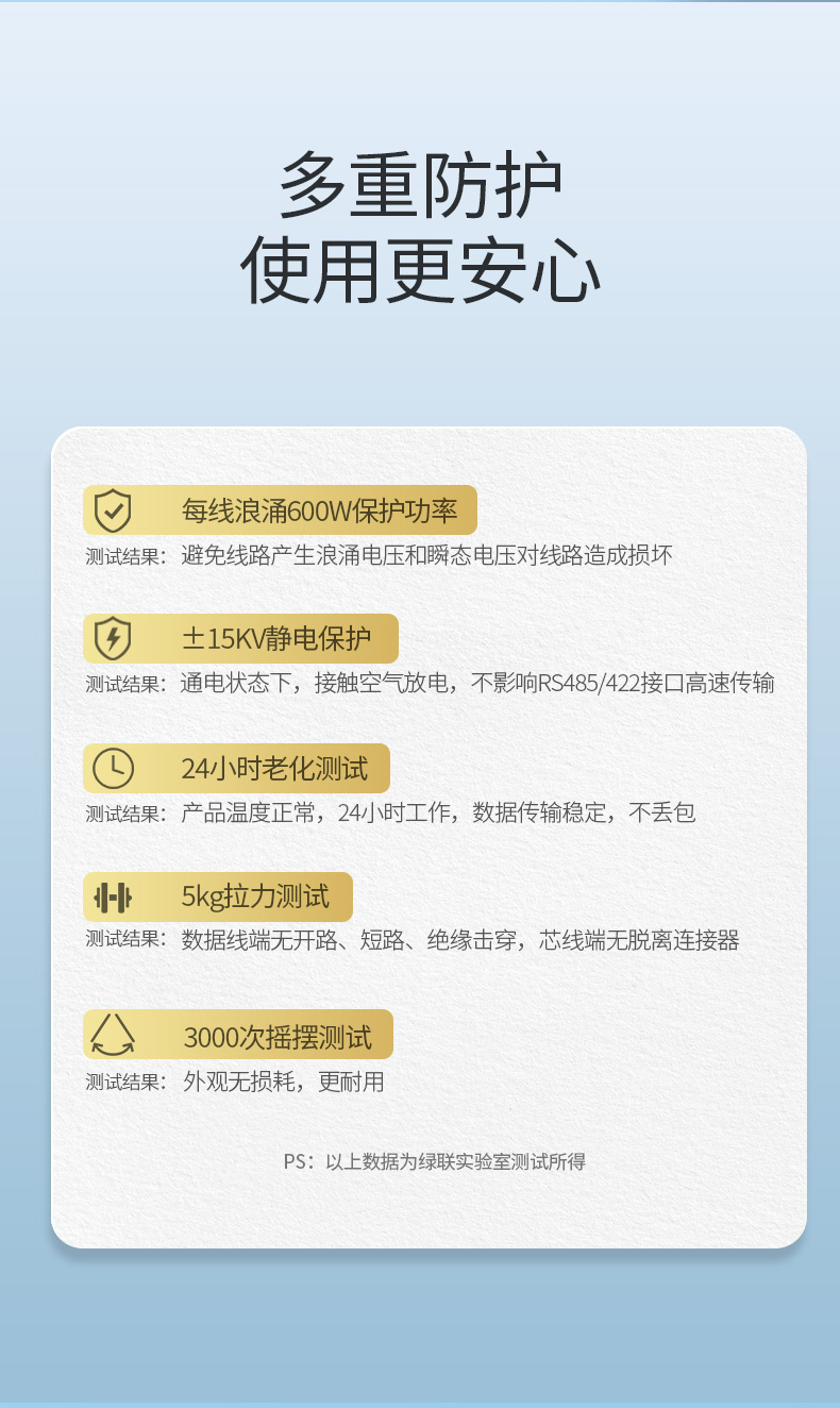 恒行6usb转rs485/422串口线，电脑九针工业串口线