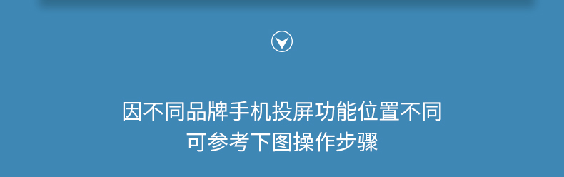 恒行6无线投屏器 手机同屏转换器