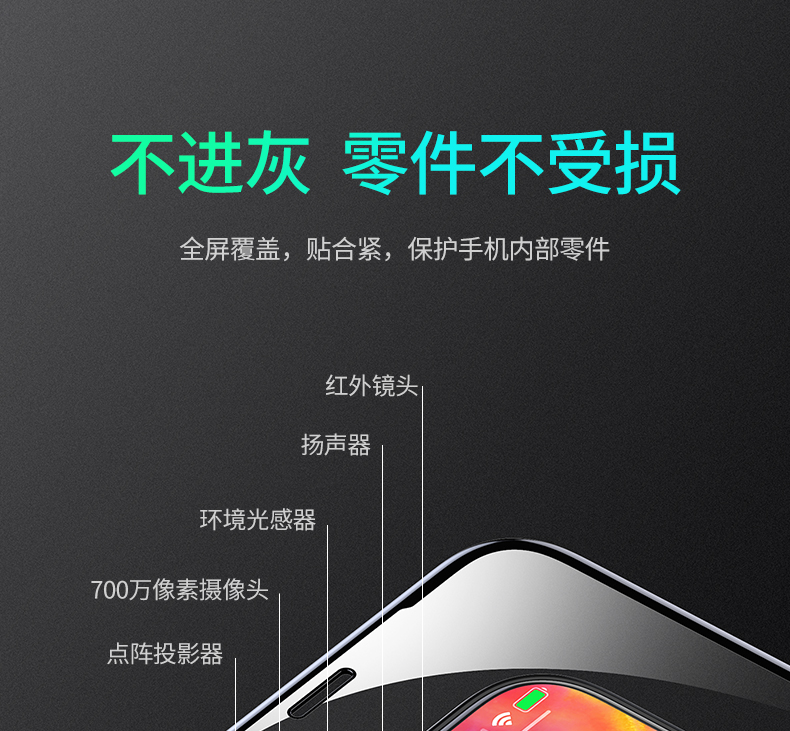 恒行6iPhone11Pro系列钢化膜