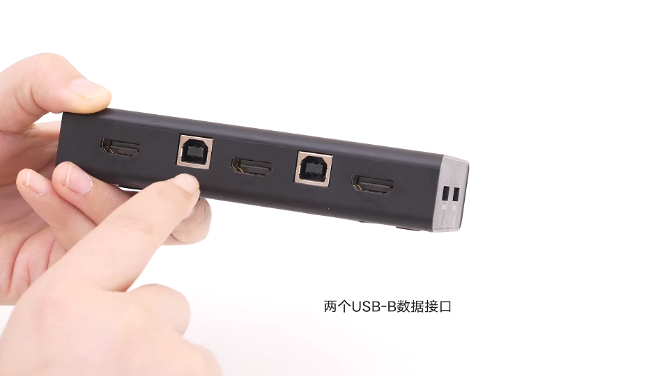 恒行6HDMI二进一出KVM切换器视频教程丨50744