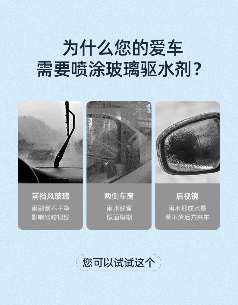 恒行6汽车玻璃防雨喷雾