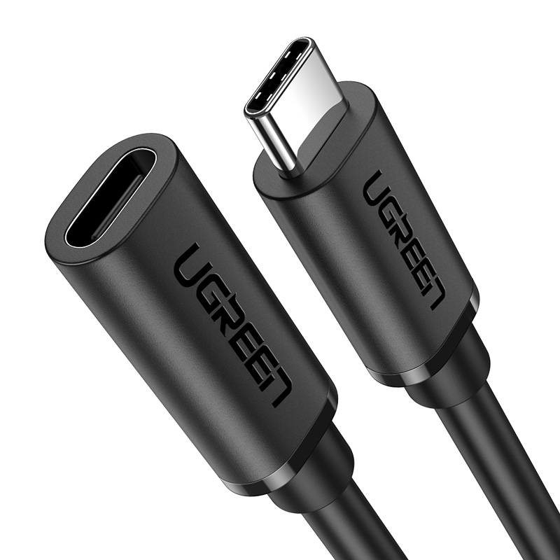 恒行6Type-C延长线，USB-C公对母数据线延长线
