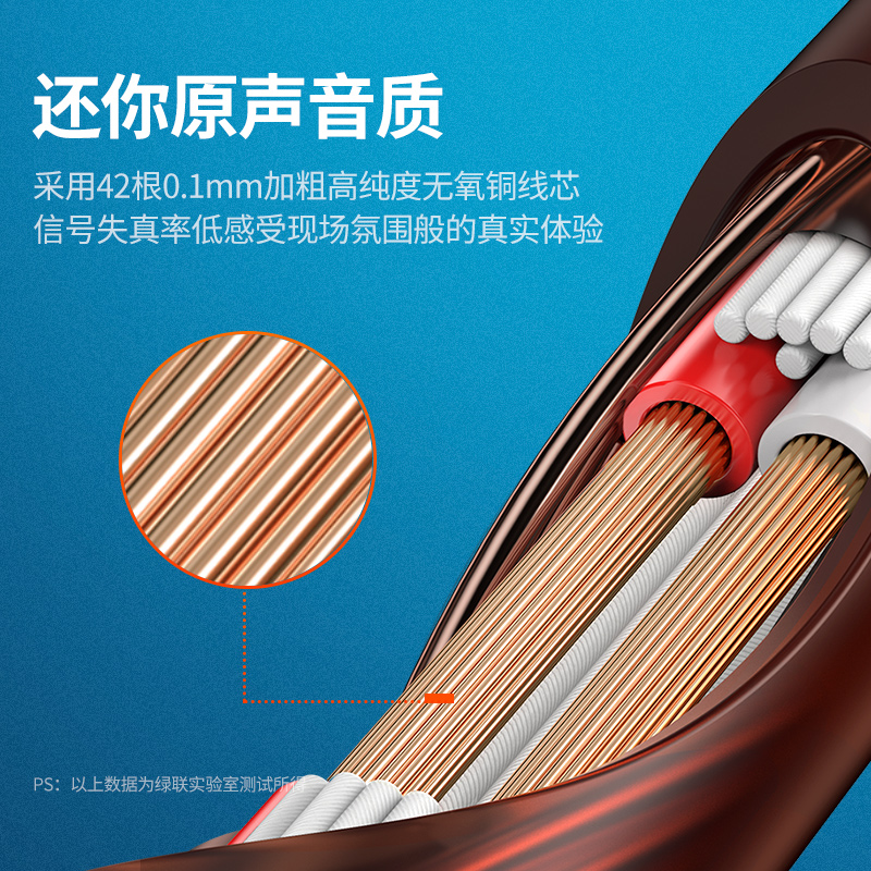 恒行6麦克风话筒线，音响吉他调试线