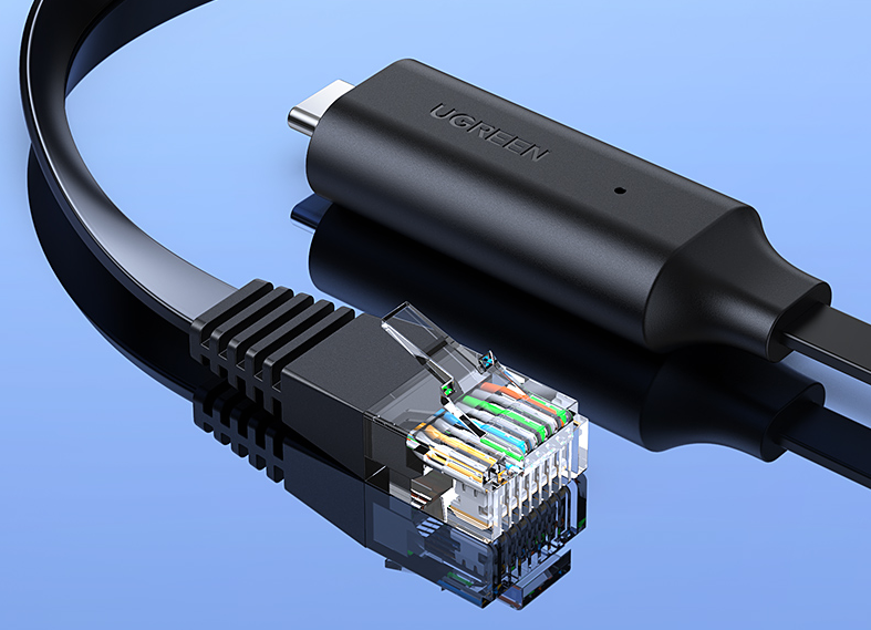 恒行6USB-C转RJ45 Console调试线操作视频教程丨CM204