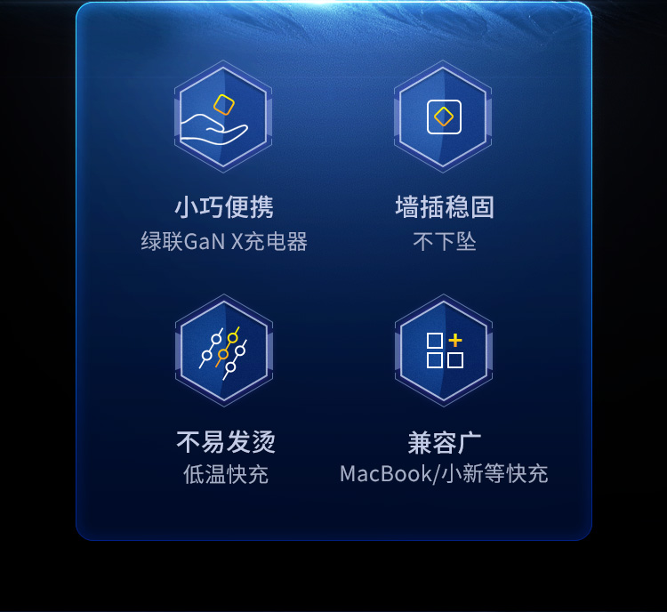 恒行6氮化镓充电器65W