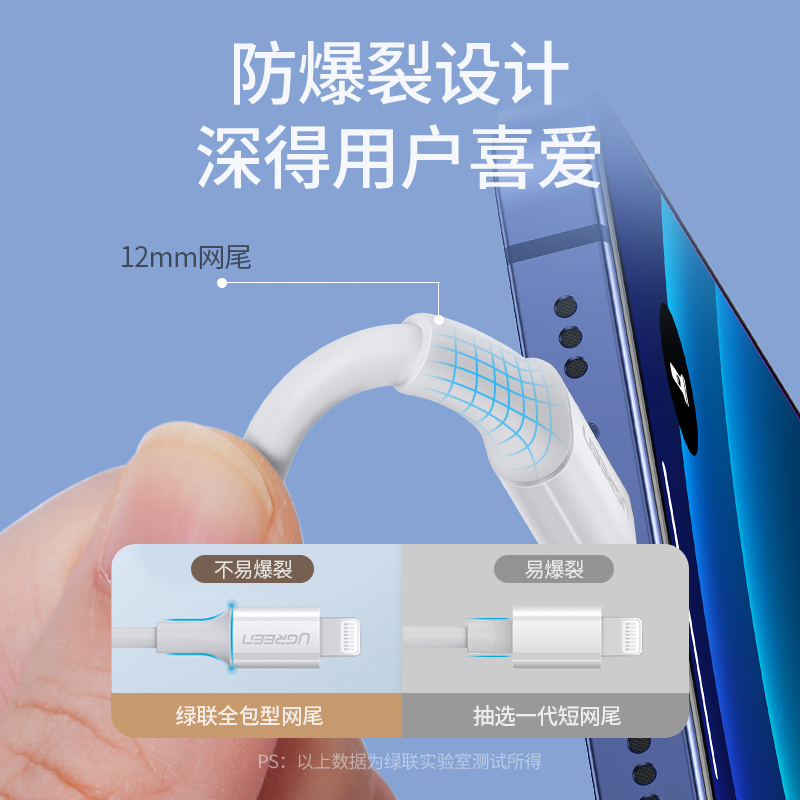 恒行6pd快充线2米款适用于iPhone12