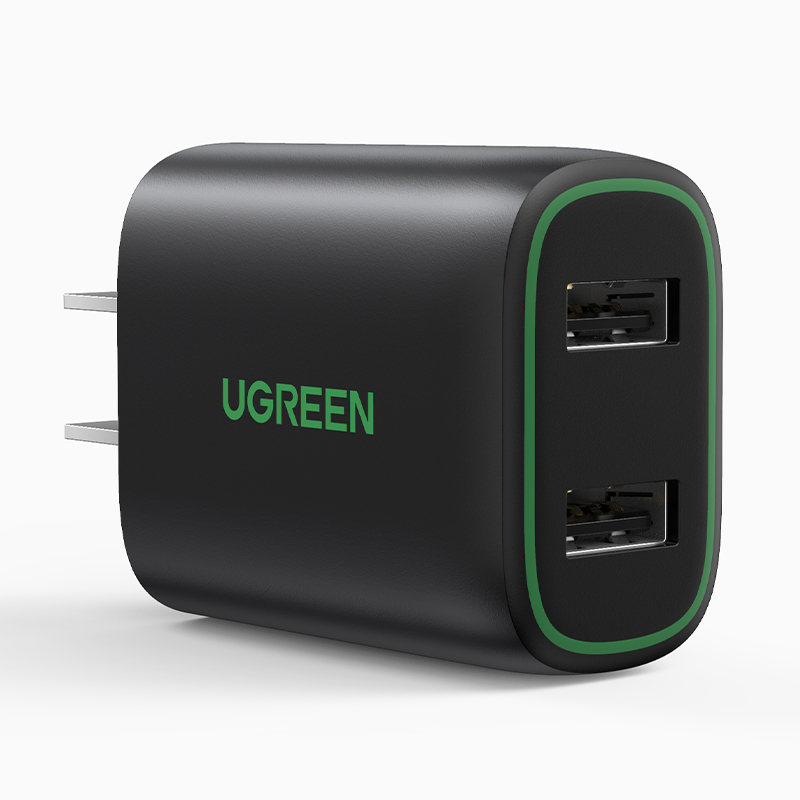 恒行6USB双口充电器12W新款