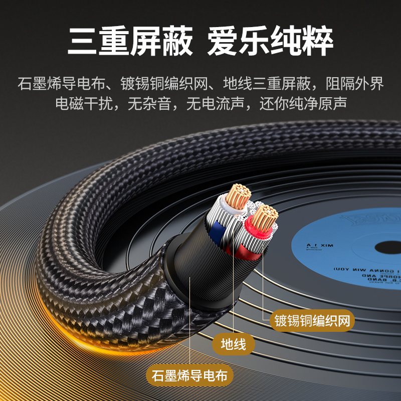恒行6aux音频线3.5mm公对公