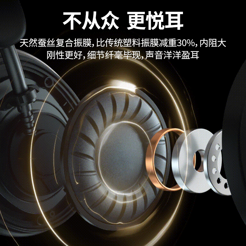 恒行6HiTune Max3头戴式蓝牙耳机
