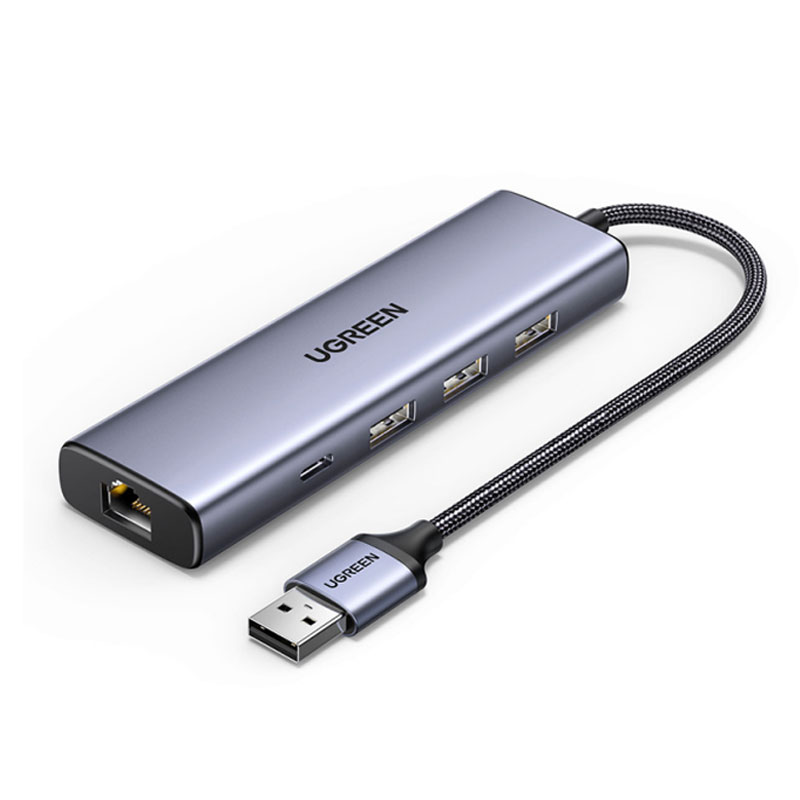 恒行6扩展坞 千兆网口拓展坞 USB3.0