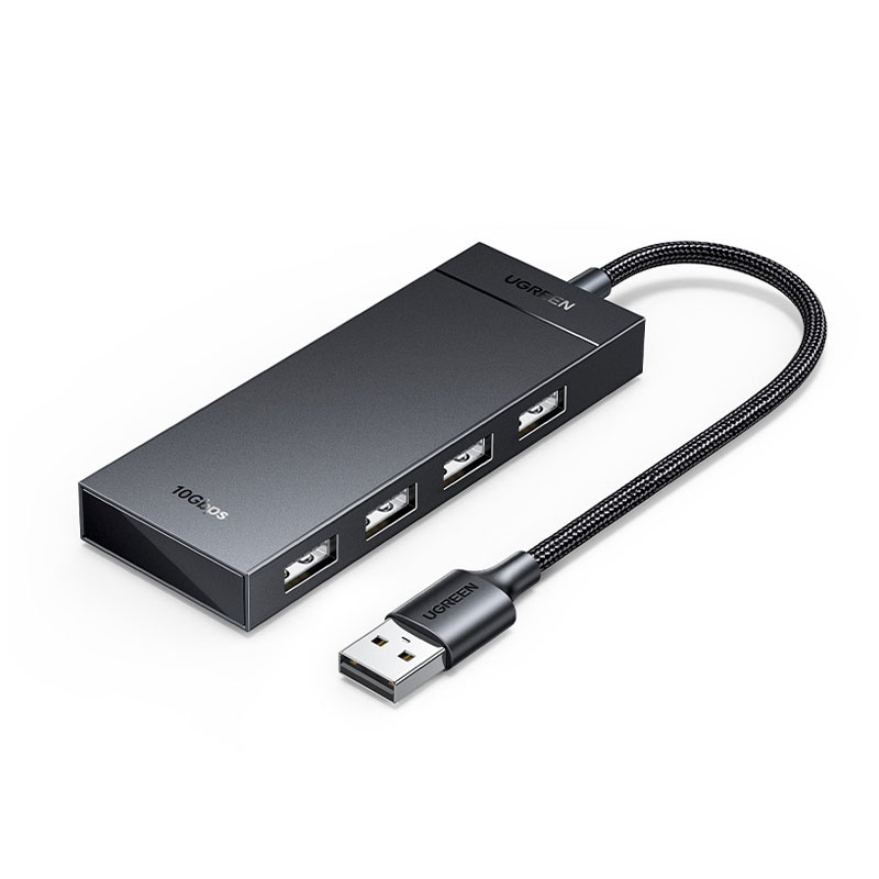 恒行6USB Type-A 四口集线器HUB 一拖四拓展坞