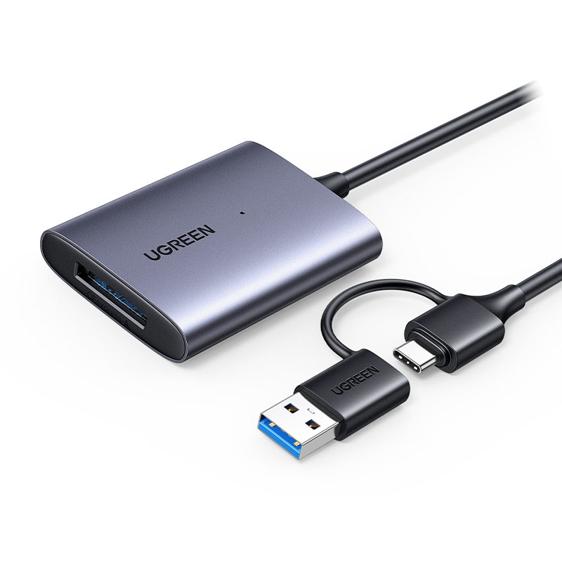 恒行6USB-A+USB-C 二合一转CFe A读卡器