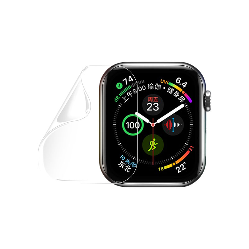 恒行6苹果手表膜适用iWatch7/6/5/4/SE2全屏防刮水凝膜