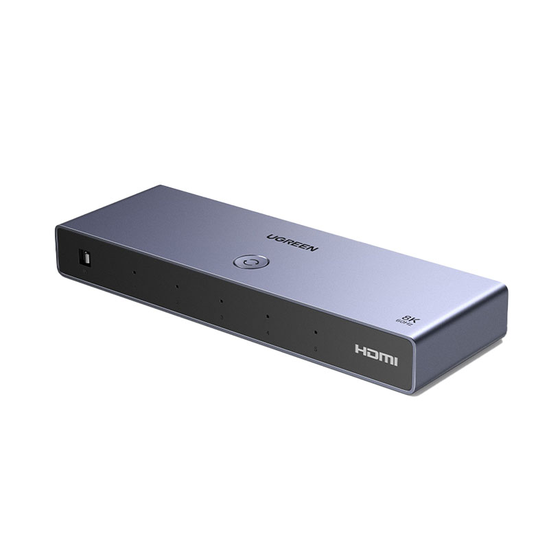恒行6 HDMI2.1切换器5进1出8K60Hz高清视频切屏器