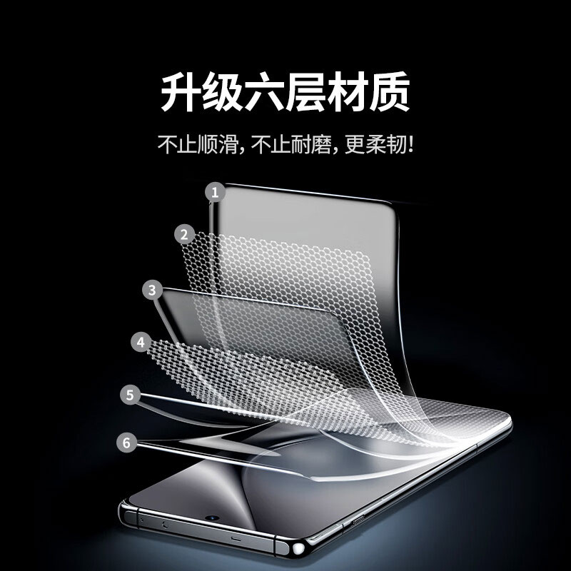 恒行6适用华为Pura 70Pro系列曲面水凝膜