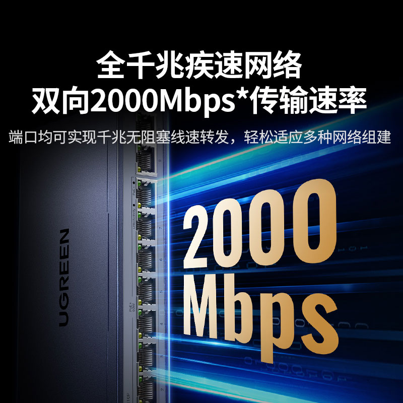 恒行610口千兆PoE交换机