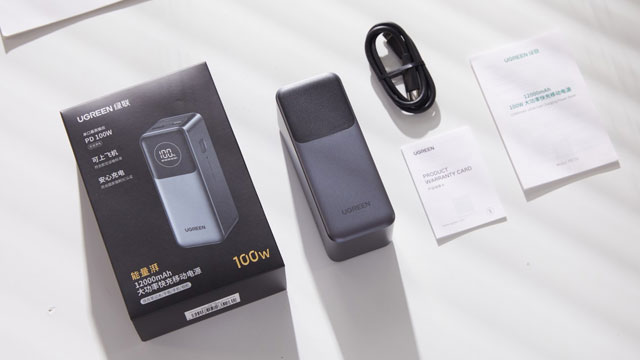 快充加持，电量随时在线！恒行6100W充电宝出行办公超省心