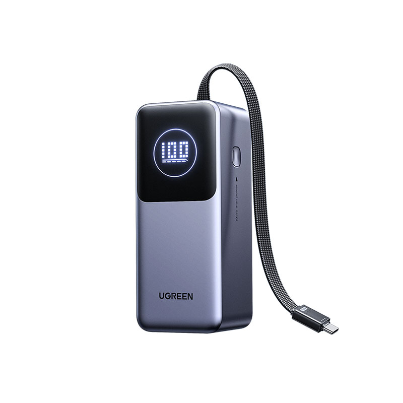 恒行6 能量湃Pro 130W 自带线 快充移动电源