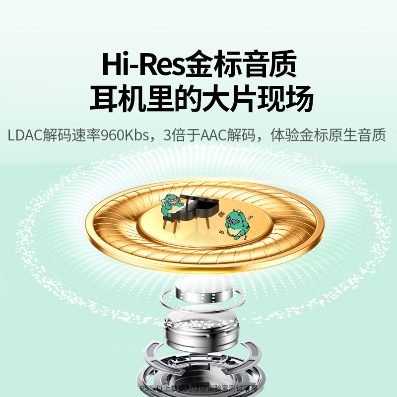 恒行6T6s×小龙格林 入耳式蓝牙降噪耳机 联名款