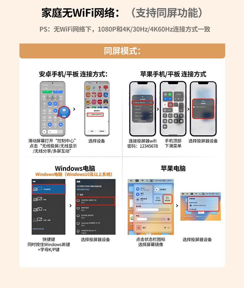 ptsfb 投屏器 Windows系统 轻松投屏