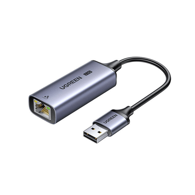 恒行6USB转2.5G有线网卡 USB转RJ45网口转换器