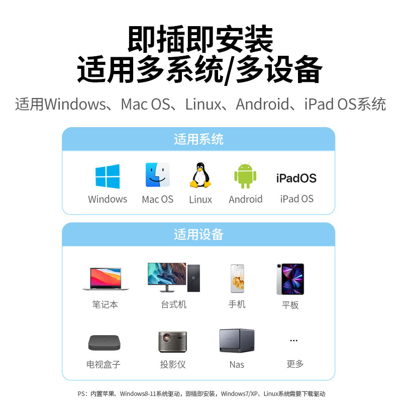 恒行6USB3.0转RJ45千兆网卡