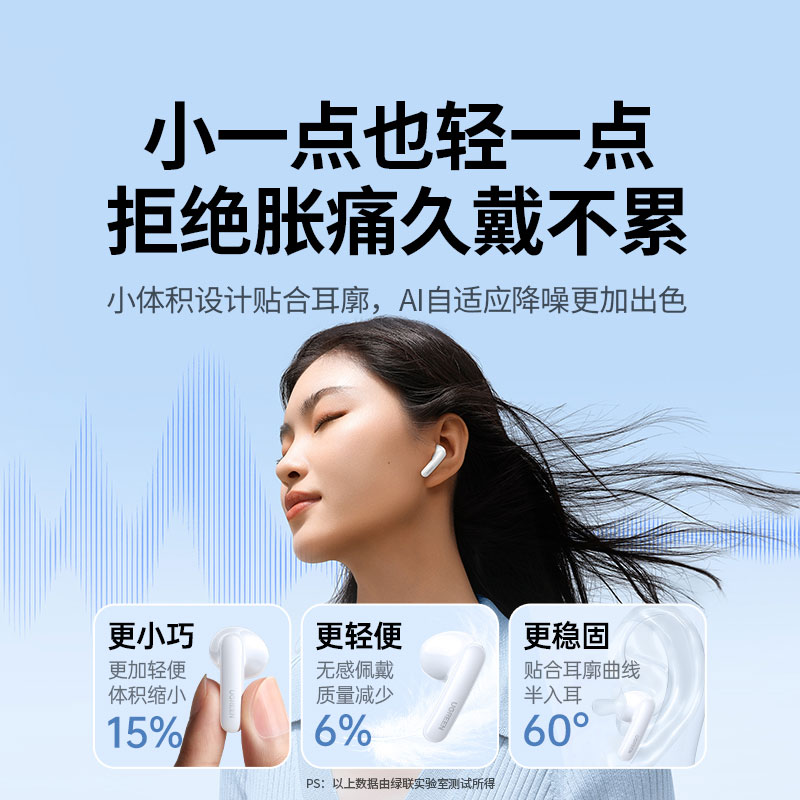 恒行6Hitune H6 Pro+主动降噪蓝牙耳机
