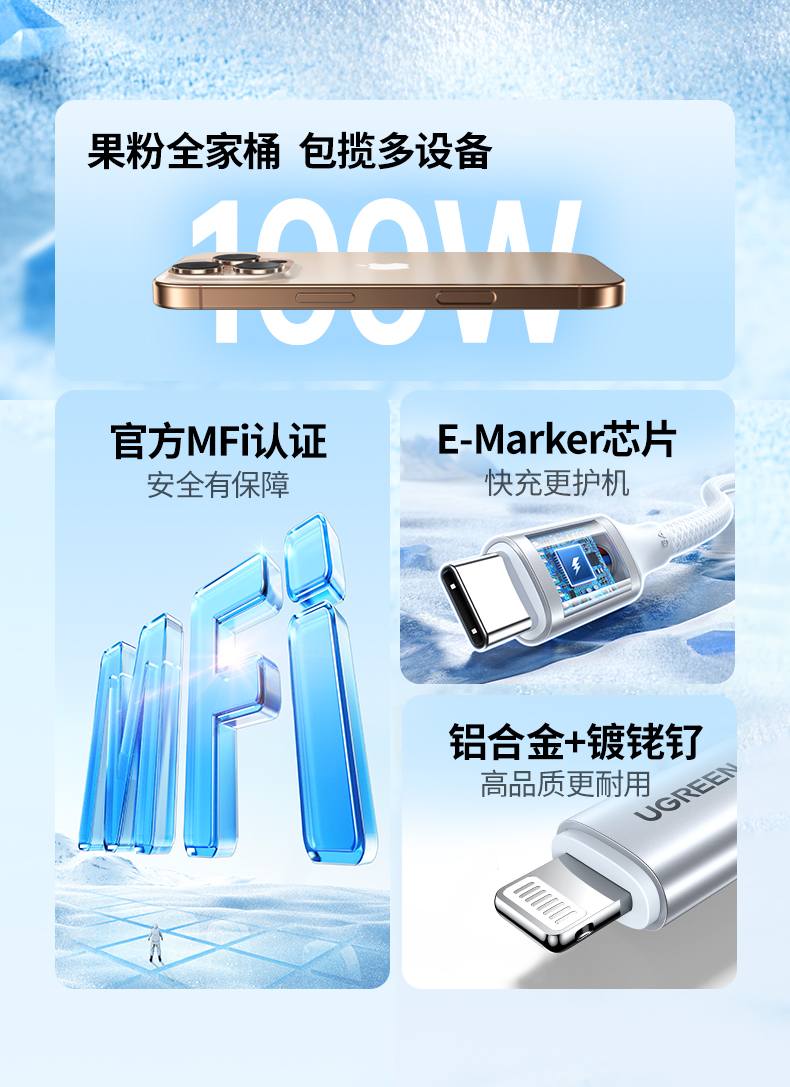 恒行6L702支持PD100W快充高效供电