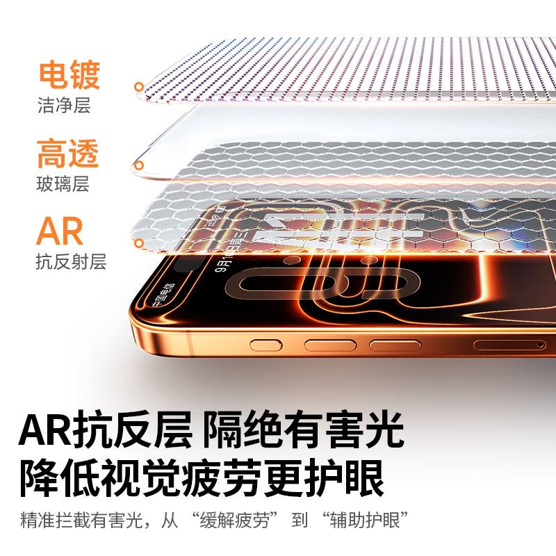 恒行6iPhone17系列 康宁AR金刚钢化膜