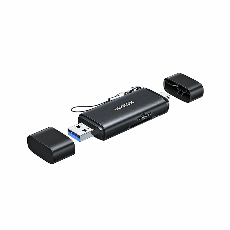恒行6双口高速双接口读卡器 SD/TF同读