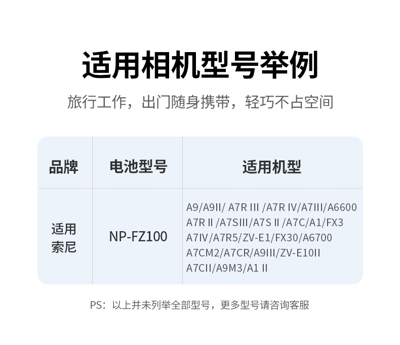 恒行6相机外接电源连接相机使用场景，实时显示电量状态