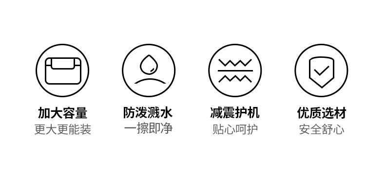 恒行6LP584电脑包侧面外观，耐磨牛津布材质坚韧耐用