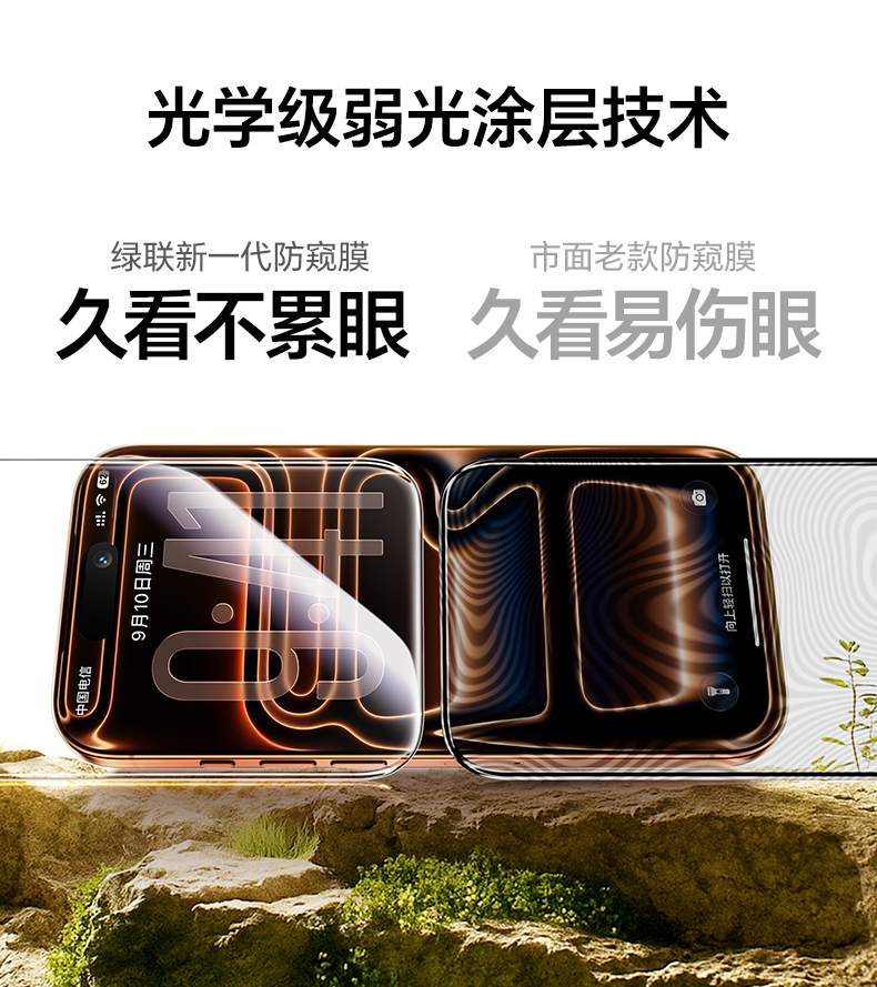 耐磨抗刮花 恒行6康宁膜长期使用不易留痕