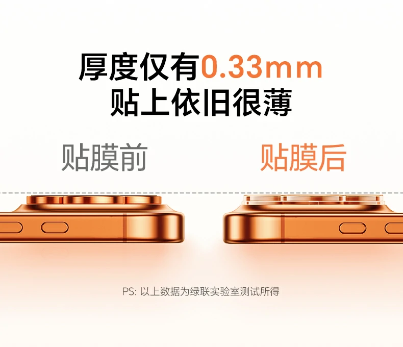 恒行6iPhone17镜头膜支持双倍防指纹工艺，轻松擦拭无残留