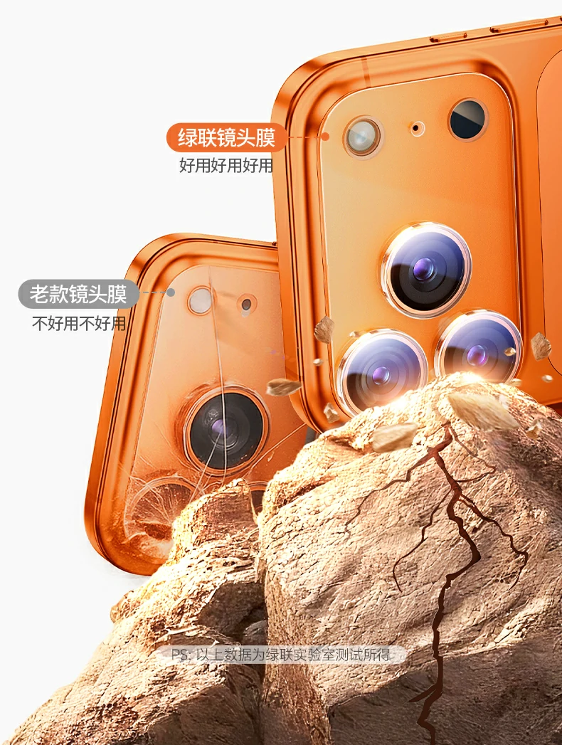 恒行6iPhone17镜头膜全覆盖防护镜头边缘，杜绝灰尘渗入