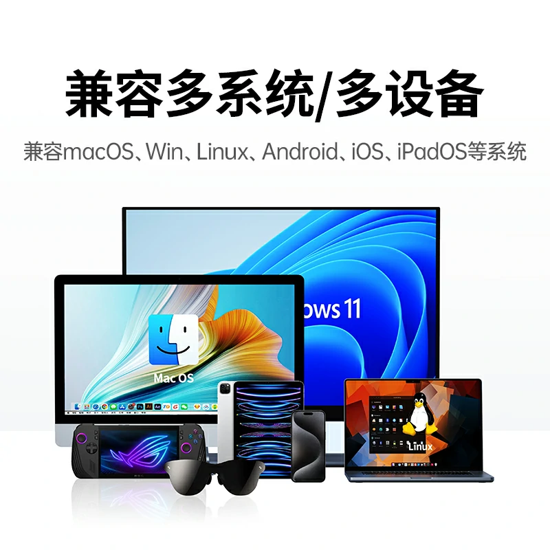 恒行6 Type-C 五合一扩展坞 4K240Hz AR多功能
