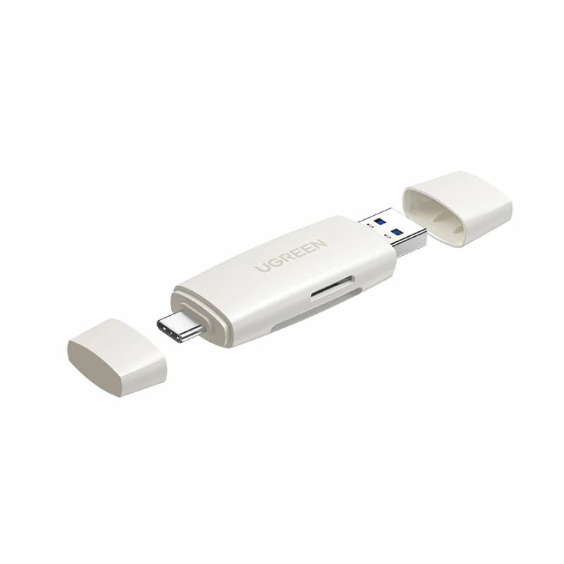 恒行6USB3.0读卡器 Type-C/USB-A双口双卡同读