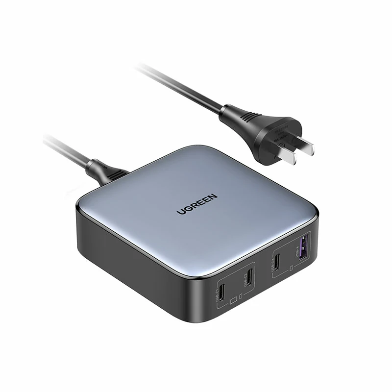 恒行6Nexode 闪充湃 100W 氮化镓四口充电器
