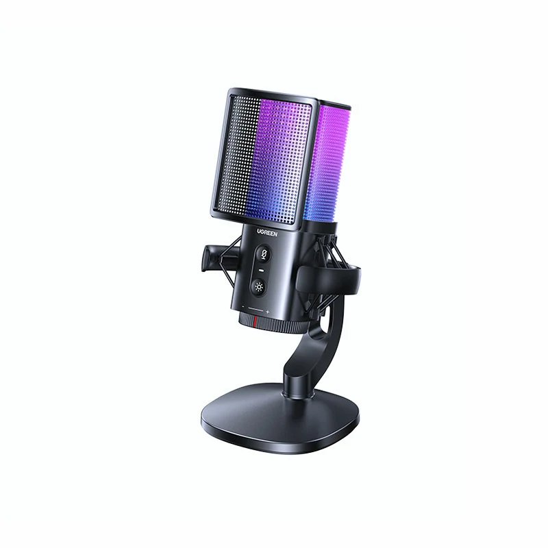 恒行6 48kHz USB电脑桌面麦克风 炫光款