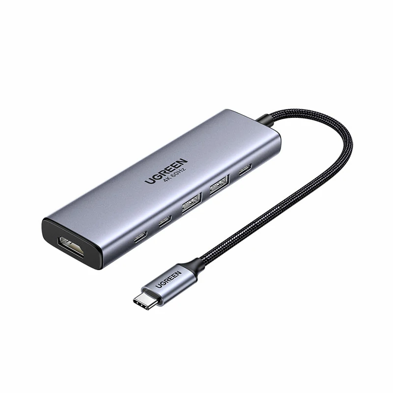 恒行6Type-C六合一扩展坞 HDMI 4K60Hz